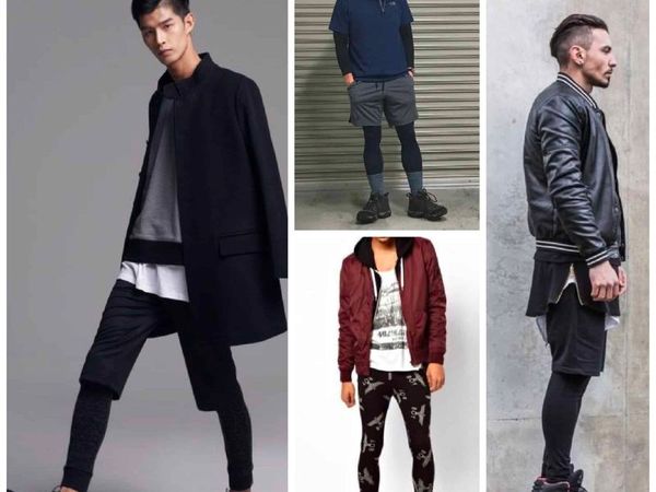 Bộ đôi quần short nam và quần legging, mặc sao cho chất và năng động?