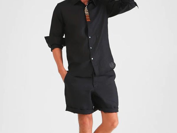 Phối quần short nam với áo sơ mi thế nào cho đẹp và thời thượng nhất?