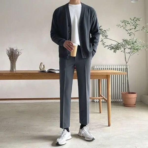 outfit mùa đông cho nam phối đồ nam mùa đông