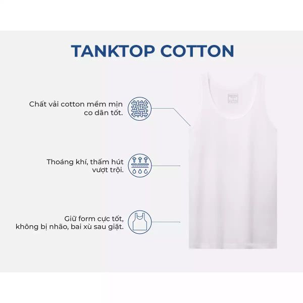 chọn size áo ba lỗ nam